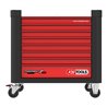 KS Tools PERFORMANCEplus P30 SCHWARZ/ROT Werkstattwagen mit 8 Schubladen