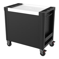 KS Tools PERFORMANCEplus P30 SCHWARZ/ROT Werkstattwagen mit 8 Schubladen