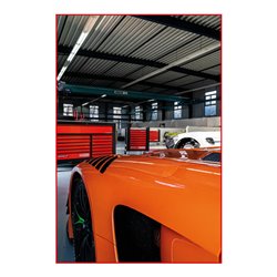 KS Tools PERFORMANCEplus P45 SCHWARZ/ROT Werkstattwagen mit 14 Schubladen