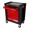 KS Tools PERFORMANCEplus P10 SCHWARZ/ROT Werkstattwagen mit 8 Schubladen