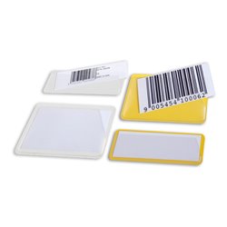 Eichner Selbstklebende Einsteckhüllen 58 x 138 mm weiß