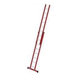 MUNK Kunststoff-Schiebe/Seilzugleiter 2-teilig Standtraverse 2 x 8 Sprossen