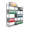 Regalwerk BERT Ordnerregal Anbaufeld HxBxT 2325x1005x300mm 7 Fachböden & 7 Ebenen