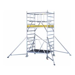ZARGES Compactmaster S-PLUS 2T - Klappgerüst Arbeitshöhe 10.45 m