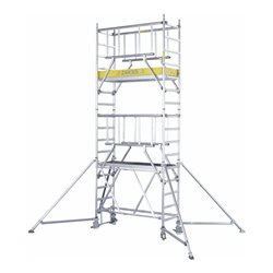 ZARGES Compactmaster S-PLUS 1T - Klappgerüst Arbeitshöhe 6.55 m