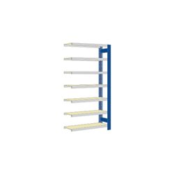 Regalwerk BERT-Großfachregal 250 kg Anbaufeld LR 6011 Stecksystem HxBxT 3000x875x400 mm