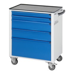 Rau Werkzeugwagen mit 5 Schubladen Metall BxTxH 700x500x860mm