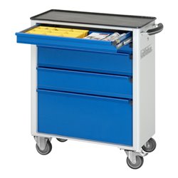 Rau Werkzeugwagen mit 5 Schubladen Metall BxTxH 700x350x860mm