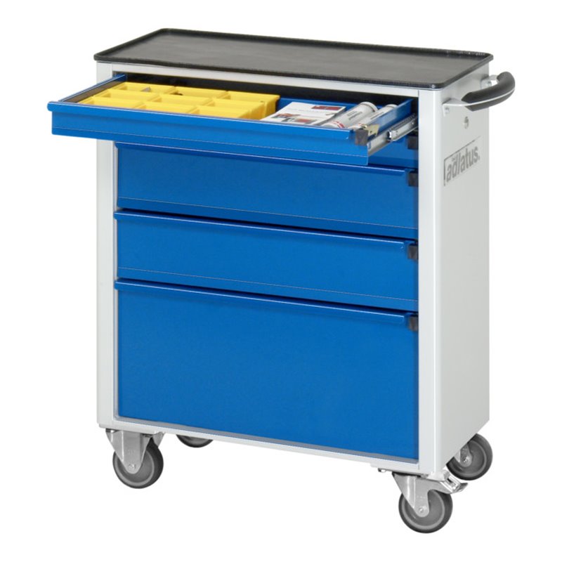 Rau Werkzeugwagen mit 5 Schubladen Metall BxTxH 700x350x860mm