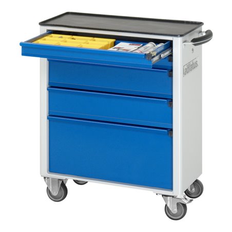 Rau Werkzeugwagen mit 5 Schubladen Metall BxTxH 700x350x860mm