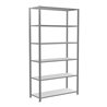 Schulte Grundregal 'Steckregal MULTIplus150', 2500 x 1300 x 500 mm Abmessung, 6 Fachböden, Kreuzstrebe verzinkt