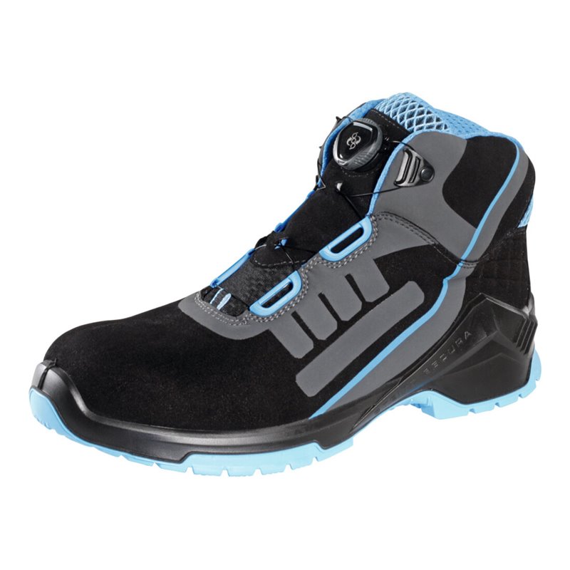 Steitz SECURA Schnürstiefel schwarz/blau VD PRO 1800 ESD, S2 NB BOA