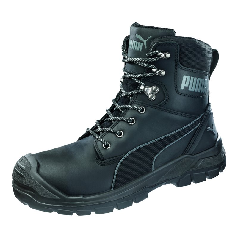 Sicherheitsstiefel Conquest BLK CTX High schwarz Leder