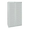 Stumpf Schubladenschrank Serie T-100/35-4, 34 Schubladen lichtgrau (34x100mm)