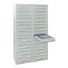 Stumpf Schubladenschrank Serie T-100/35-4, 34 Schubladen lichtgrau (34x100mm)