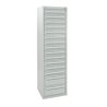 Stumpf Schubladenschrank Serie T-100/35-5, 15 Schubladen lichtgrau (13x100, 2x200mm)