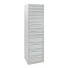 Stumpf Schubladenschrank Serie T-100/35-5, 13 Schubladen lichtgrau (9x100, 4x200mm)