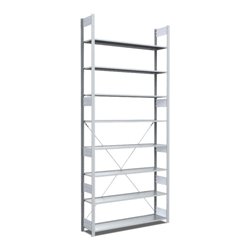 Bito Fachbodenregal / Archivregal Typ:EL L1058xH3000xT324 mm, Grundfeld 70 kg glanzverzinkt