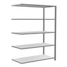 Schulte Anbauregal Büro-Steckregal MULTplus150 1800 x 1300 x 600 mm 5 Fachböden Längenriegel verzinkt ohne Mittelanschlag