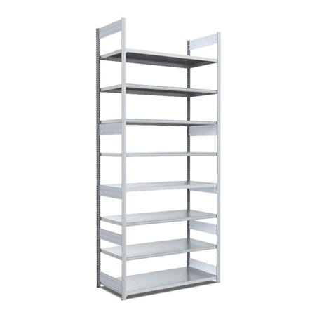 Bito Fachbodenregal / Archivregal zweiseitige Nutzung L1058xH3000xT624 mm, Grundfeld 100 kg