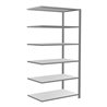 Schulte Anbauregal Büro-Steckregal MULTplus150 2000 x 1000 x 600 mm 6 Fachböden Längenriegel verzinkt ohne Mittelanschlag