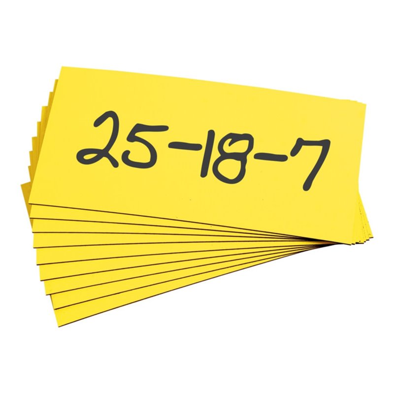 Eichner Magnet Lagerschild 0,85 mm Farbe: gelb 50 x 100 mm