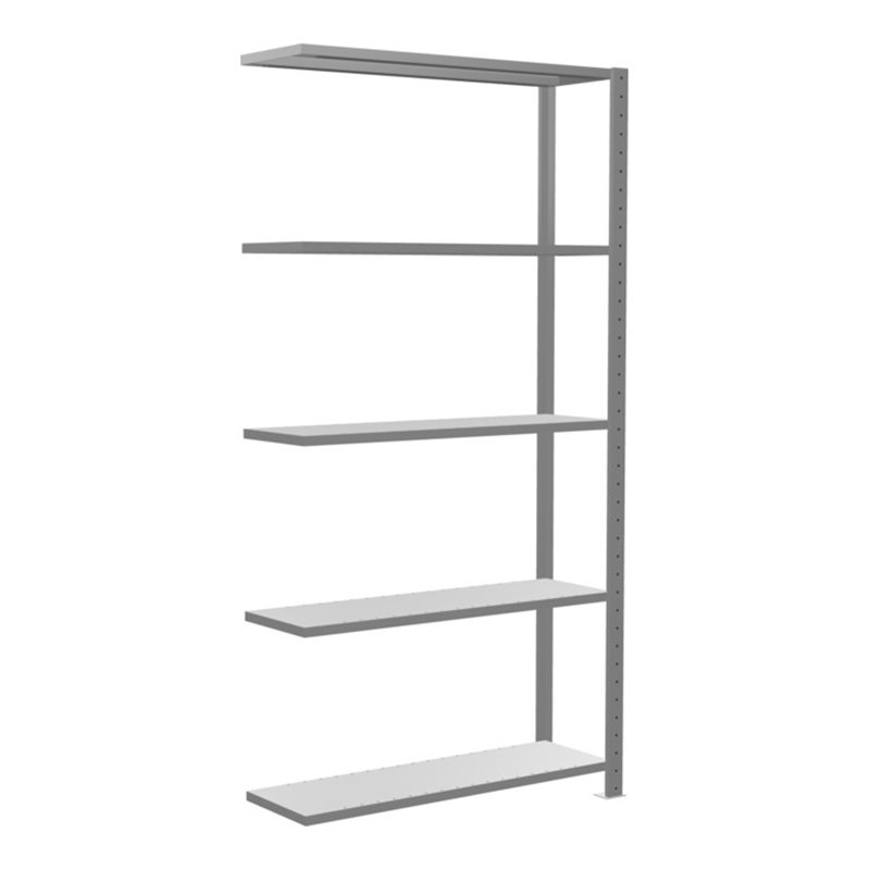 Schulte Anbauregal Steckregal MULTIplus150 2000 x 1000 x 300 mm 5 Fachböden Kreuzstrebe verzinkt