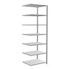 Schulte Anbauregal Steckregal MULTIplus150 3000 x 1000 x 800 mm 7 Fachböden Kreuzstrebe verzinkt