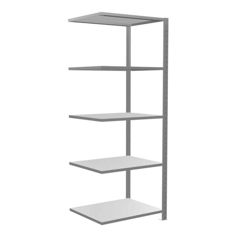 Schulte Anbauregal Steckregal MULTIplus150 2000 x 750 x 600 mm 5 Fachböden Kreuzstrebe verzinkt