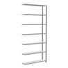 Schulte Anbauregal Steckregal MULTIplus150 3000 x 1300 x 300 mm 7 Fachböden Kreuzstrebe verzinkt