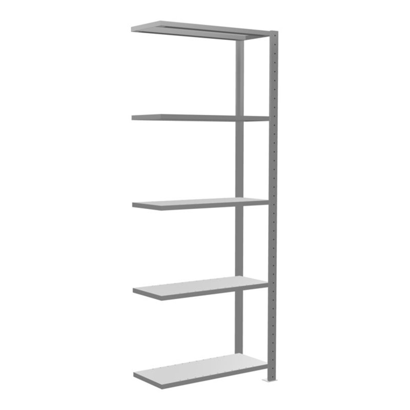 Schulte Anbauregal Steckregal MULTIplus150 2000 x 750 x 300 mm 5 Fachböden Kreuzstrebe verzinkt