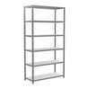 Schulte Grundregal Steckregal MULTIplus250 2500 x 1300 x 500 mm 6 Fachböden Kreuzstrebe verzinkt