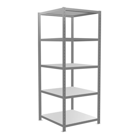 Schulte Grundregal Steckregal MULTIplus250 2000 x 750 x 800 mm 5 Fachböden Kreuzstrebe verzinkt