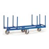 fetra Langmaterial-Wagen 2111 - Tragkraft 1200kg Polyurethan-Reifen