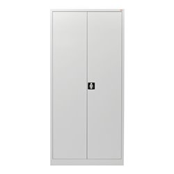 STIER Universalschrank mit 4 Fachböden 1800x800x380mm lichtgrau verschweißt