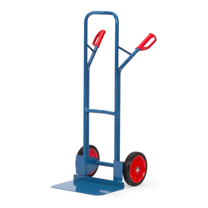 fetra Stahlrohr-Sackkarre B1326V - Vollgummibereifung Tragkraft 300 kg