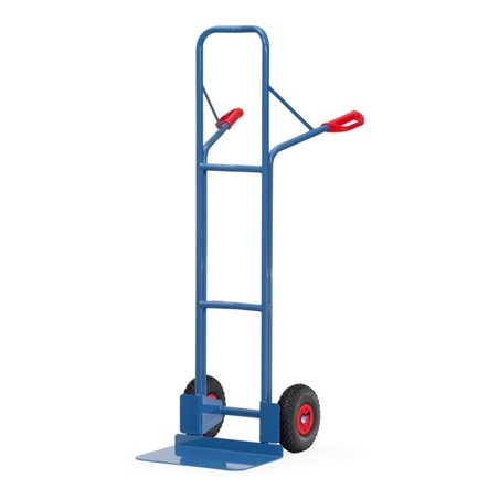 fetra Stahlrohr-Sackkarre B1328L - Luftbereifung Tragkraft 300 kg