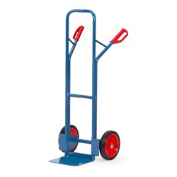 fetra Stahlrohr-Sackkarre B1325V - Vollgummibereifung Tragkraft 300 kg