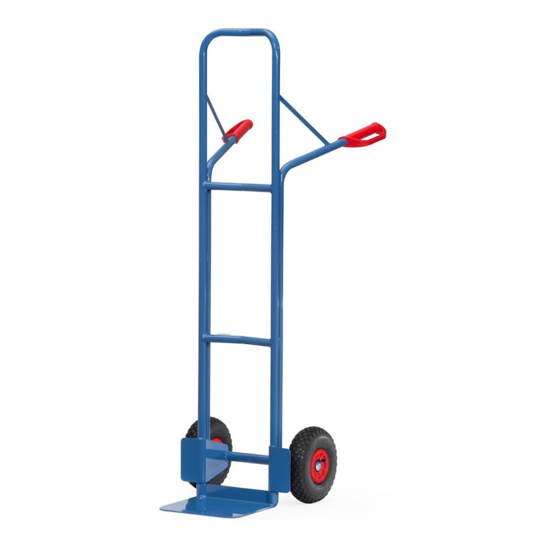 fetra Stahlrohr-Sackkarre B1327L - Luftbereifung Tragkraft 300 kg