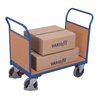 VARIOfit Doppel-Stirnwandwagen mit Holz 1.000 x 700 mm