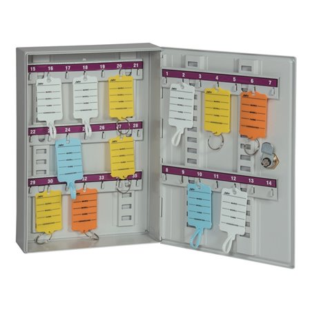 Eichner Schlüsselschrank aus Metall 300 x 200 x 60 mm