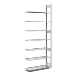 Bito Fachbodenregal / Archivregal Typ:EL L758xH2500xT324 mm, Anbaufeld 70 kg