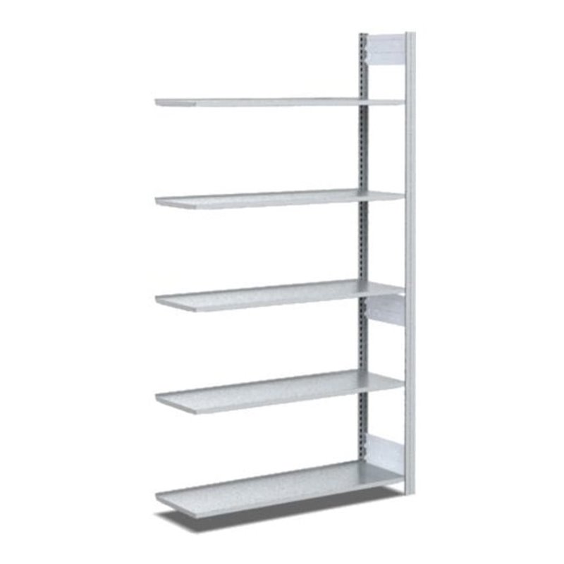 Bito Fachbodenregal / Archivregal Typ:EL L758xH1850xT324 mm, Anbaufeld 70 kg