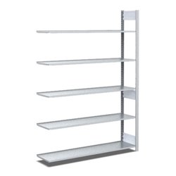 Bito Fachbodenregal / Archivregal Typ:EL L1008xH1850xT324 mm, Anbaufeld 70 kg