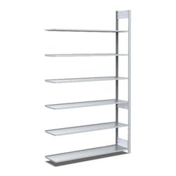 Bito Fachbodenregal / Archivregal Typ:EL L1008xH2200xT324 mm, Anbaufeld 70 kg