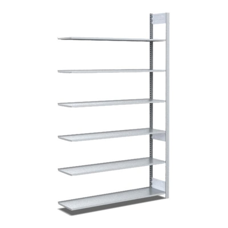 Bito Fachbodenregal / Archivregal Typ:EL L1008xH2200xT324 mm, Anbaufeld 70 kg