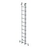 MUNK Aluminium-Schiebeleiter 2-teilig nivello®-Traverse 2 x 10 Sprossen