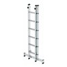 MUNK Aluminium-Schiebeleiter 2-teilig nivello®-Traverse 2 x 6 Sprossen