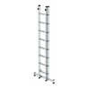 MUNK Aluminium-Schiebeleiter 2-teilig nivello®-Traverse 2 x 8 Sprossen