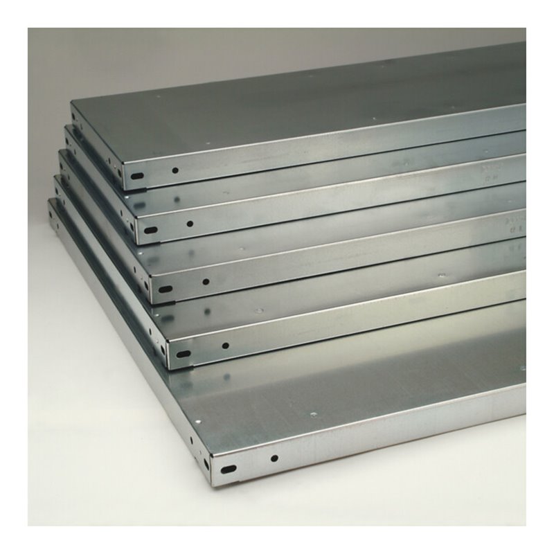 Regalwerk RUDI-Stahl-Fachboden verzinkt B x T 870 x 800 mm Tragkraft 150 kg